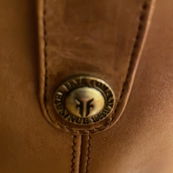 Frye Melissa Button Inside Zip leather Boot - Picture 2 of 5